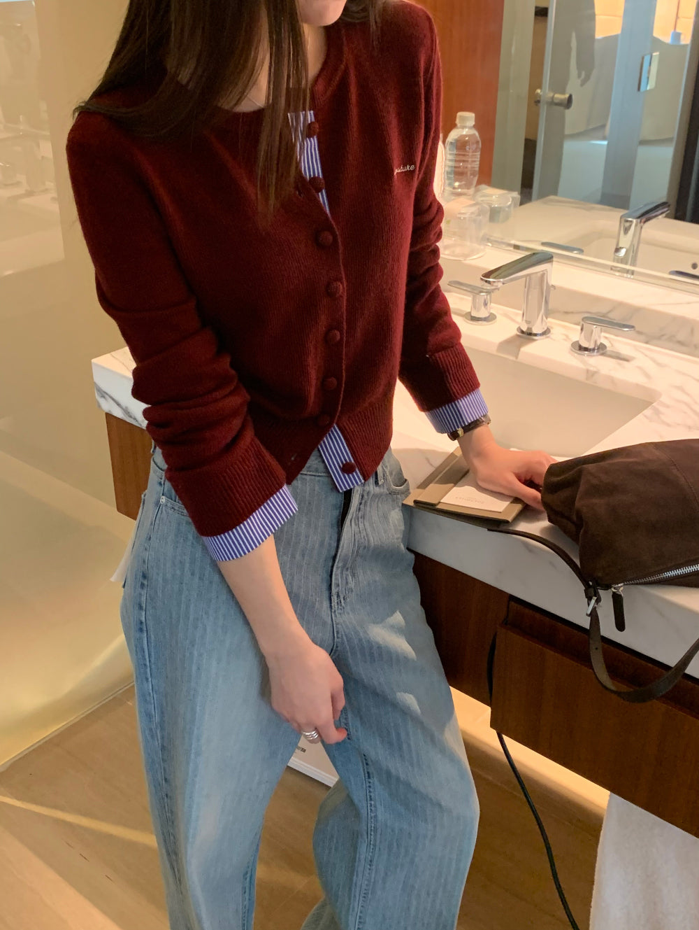 ami s.t cardigan-3col