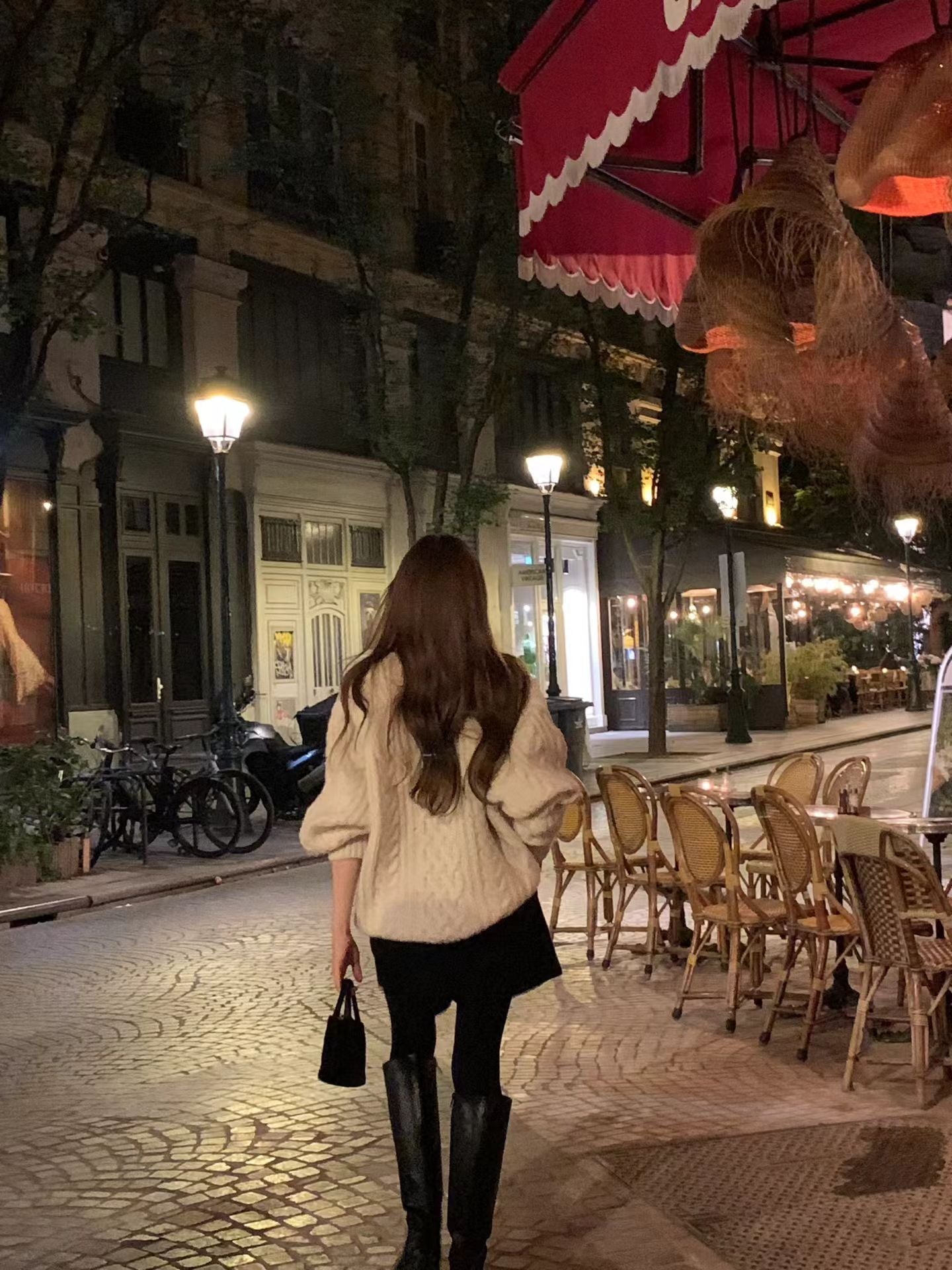 Ounce margo wool cable knit-2col