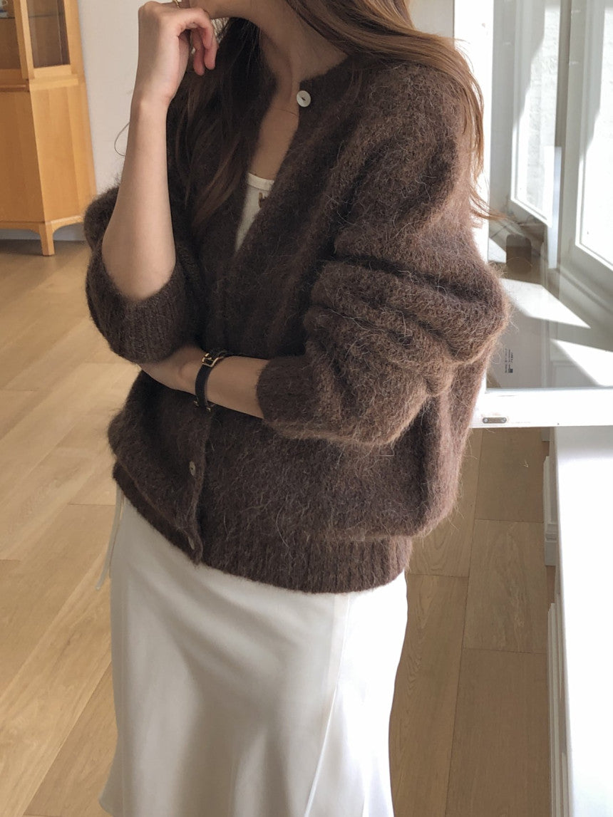 Lucy alpaca wholega cardigan-3col