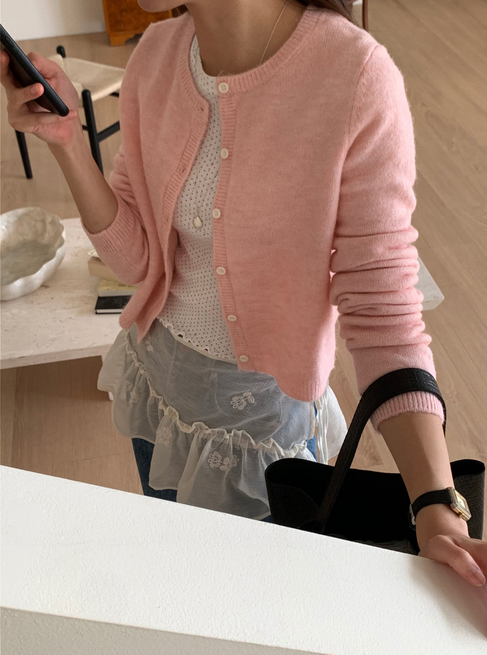 Youth cardigan-4col