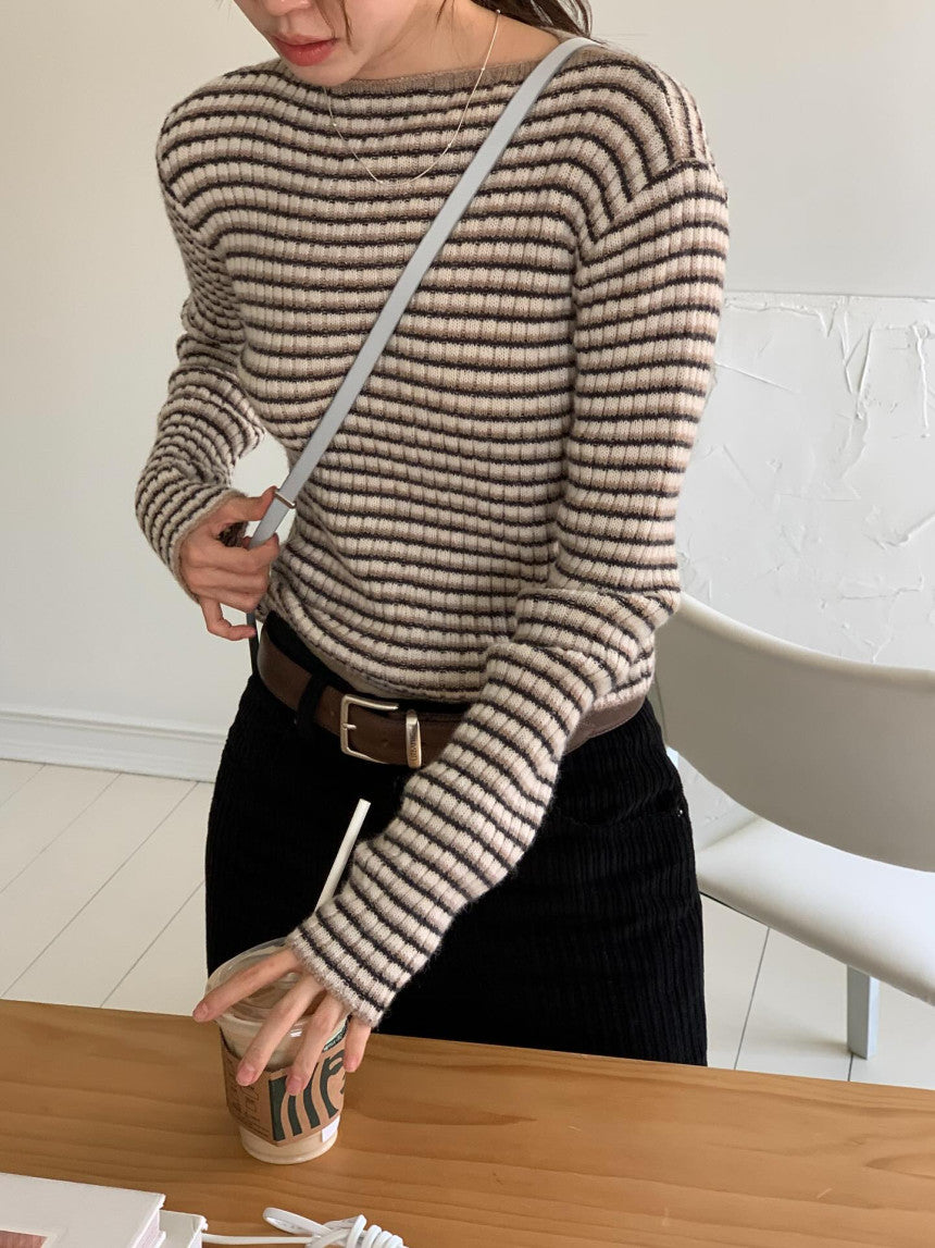 Raboom crop knit-2col