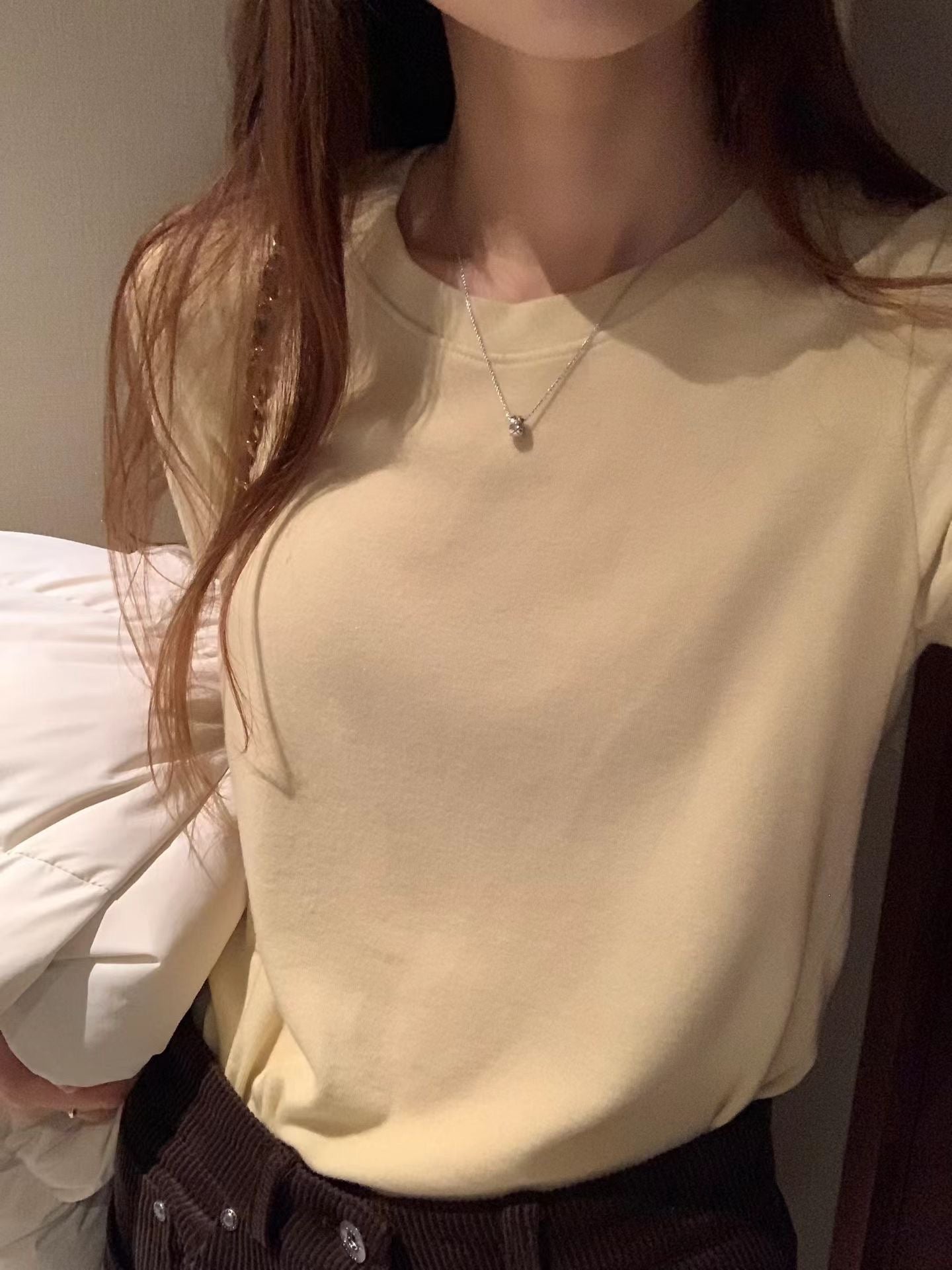 Ounce dove wool tencel T-3col