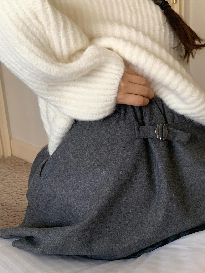 liter daina alpaca v neck knit-3col