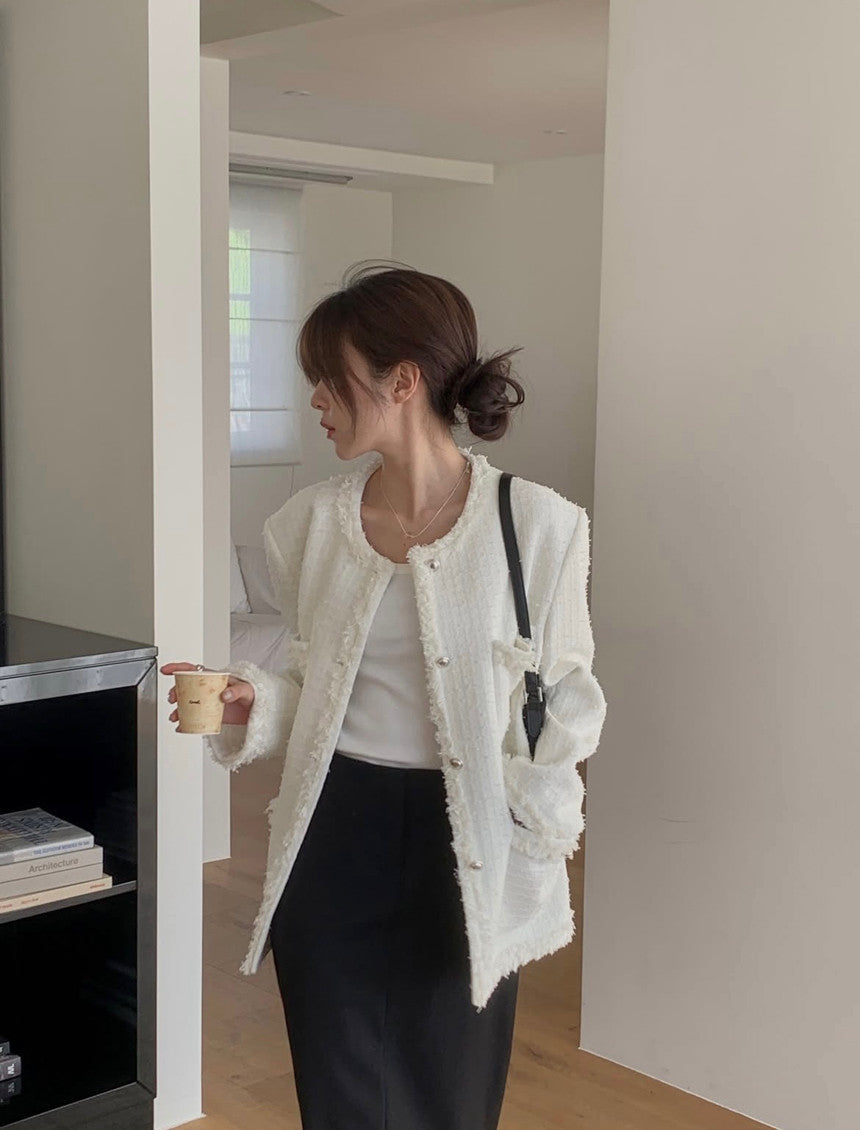 Edga tweed jacket-3col