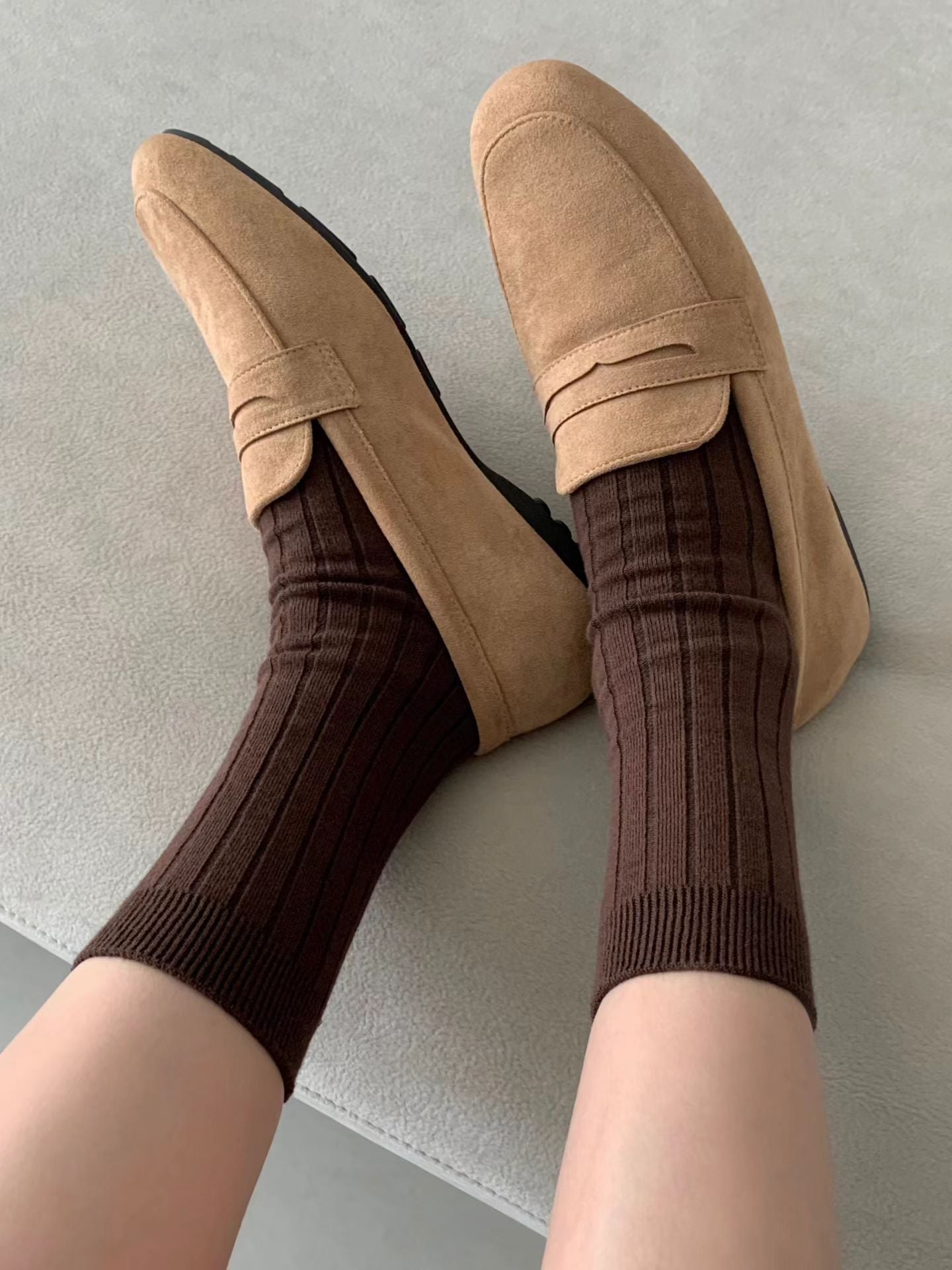 rib socks-5col