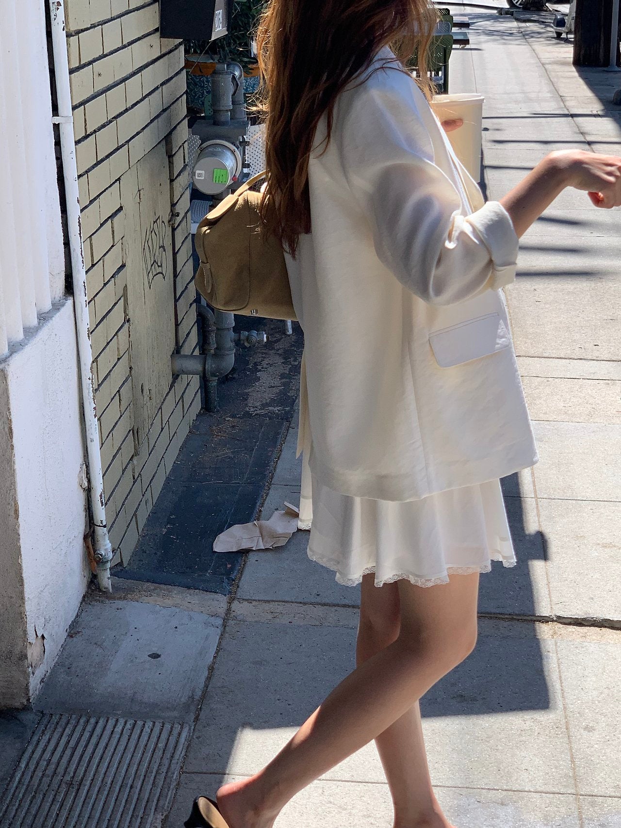 Mago linen blazer-2col