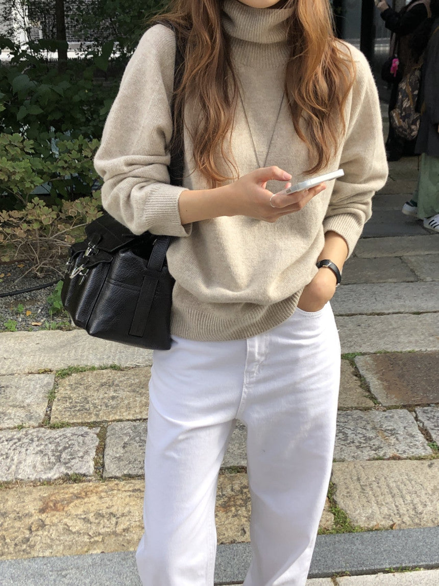 Meline wholegarment turtleneck knit-3col