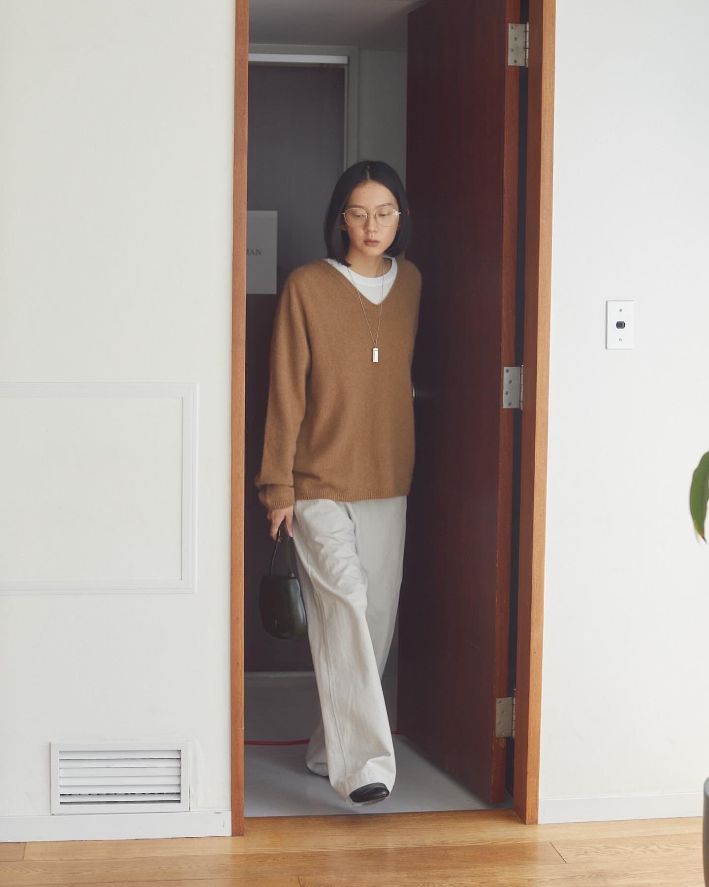 Cashmere airy knit-5col