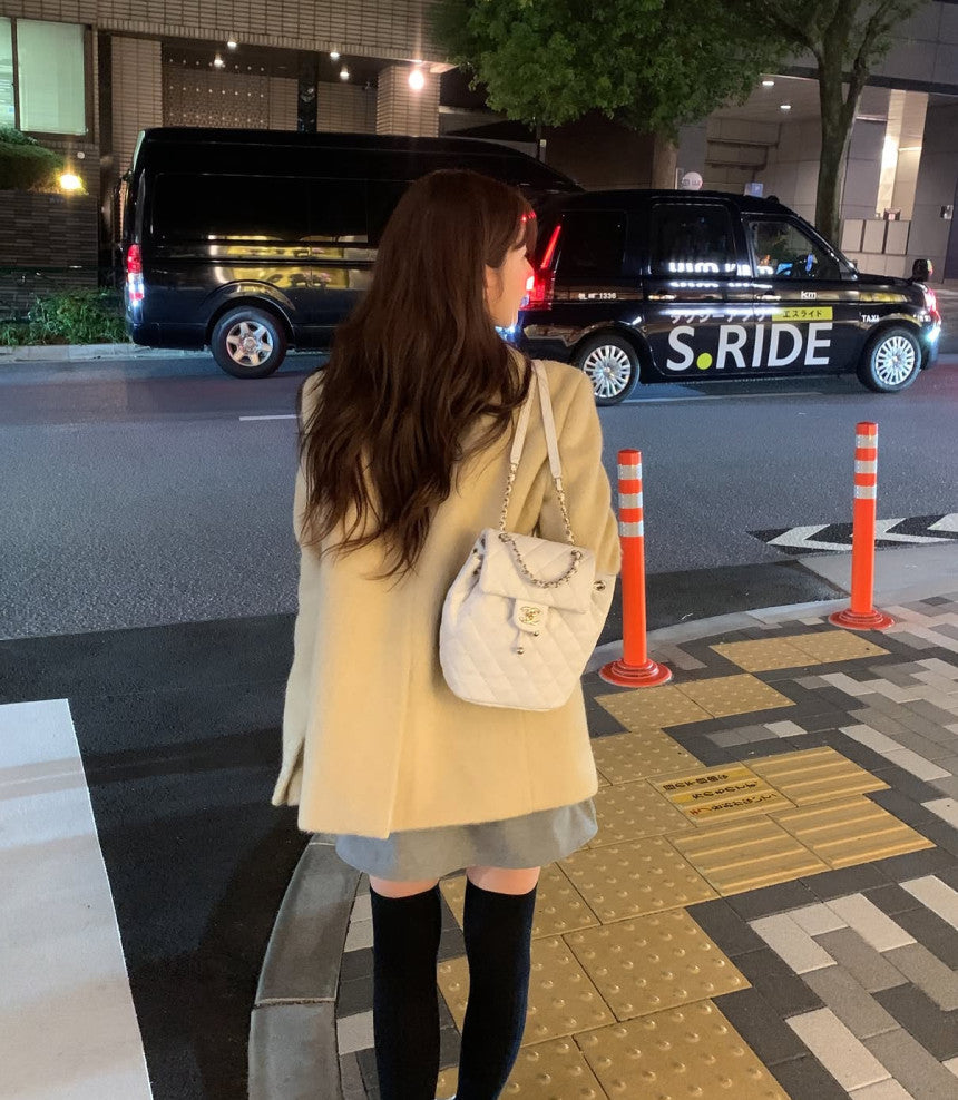 Justin wool jacket-2col