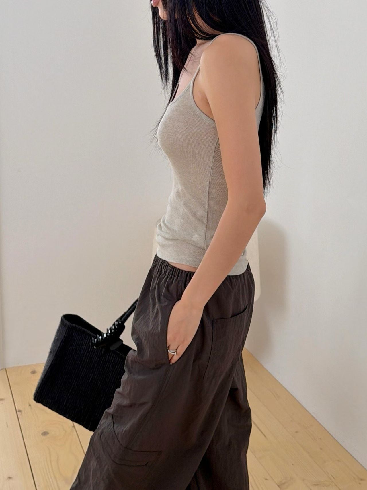 Nice tensle sleeveless-5col
