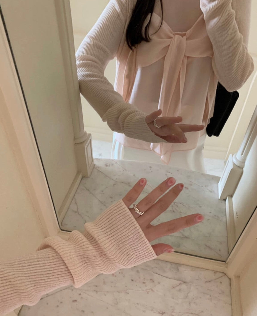 Mamonde linen cardigan-4col