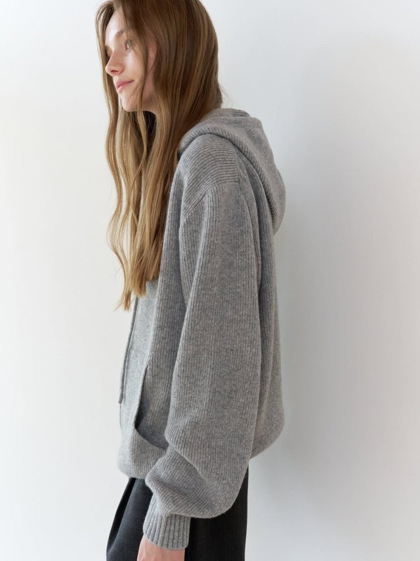 Chappelle hoodie zip up cardigan-3col