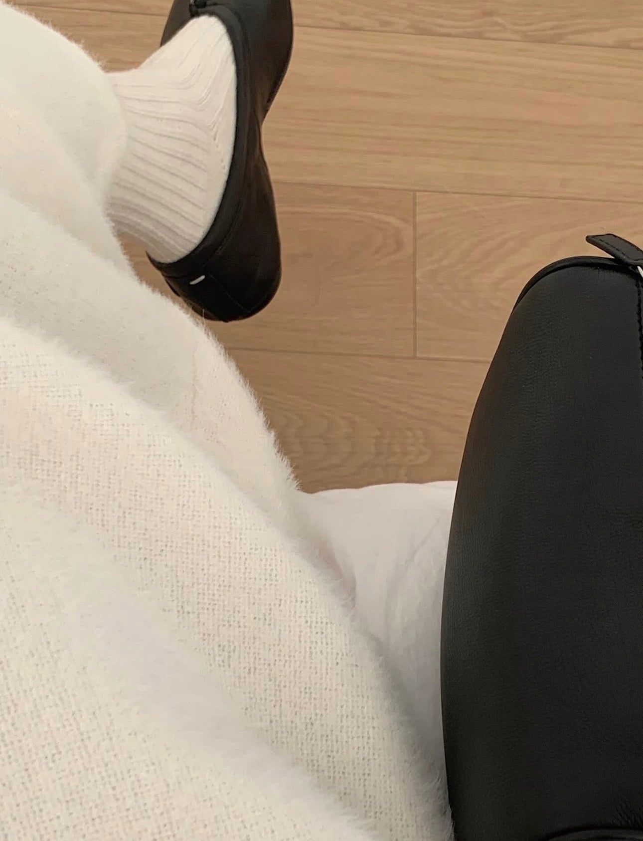 liter sana fur flare skirt-2col