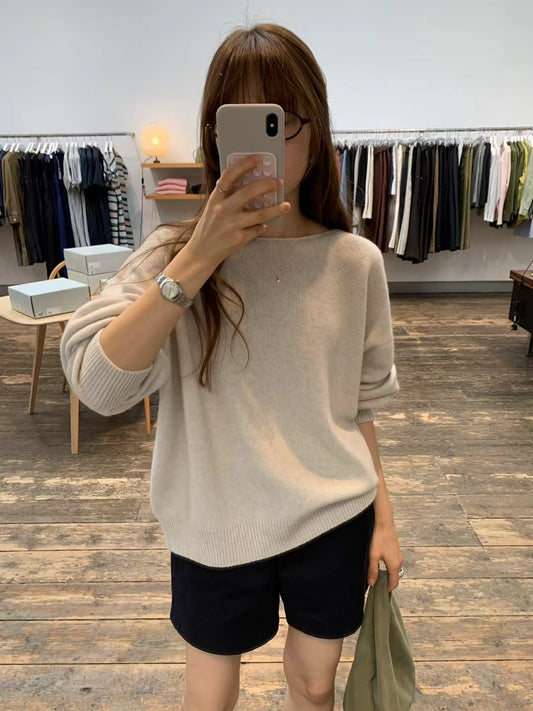 Ounce rosy wholega round knit-3col