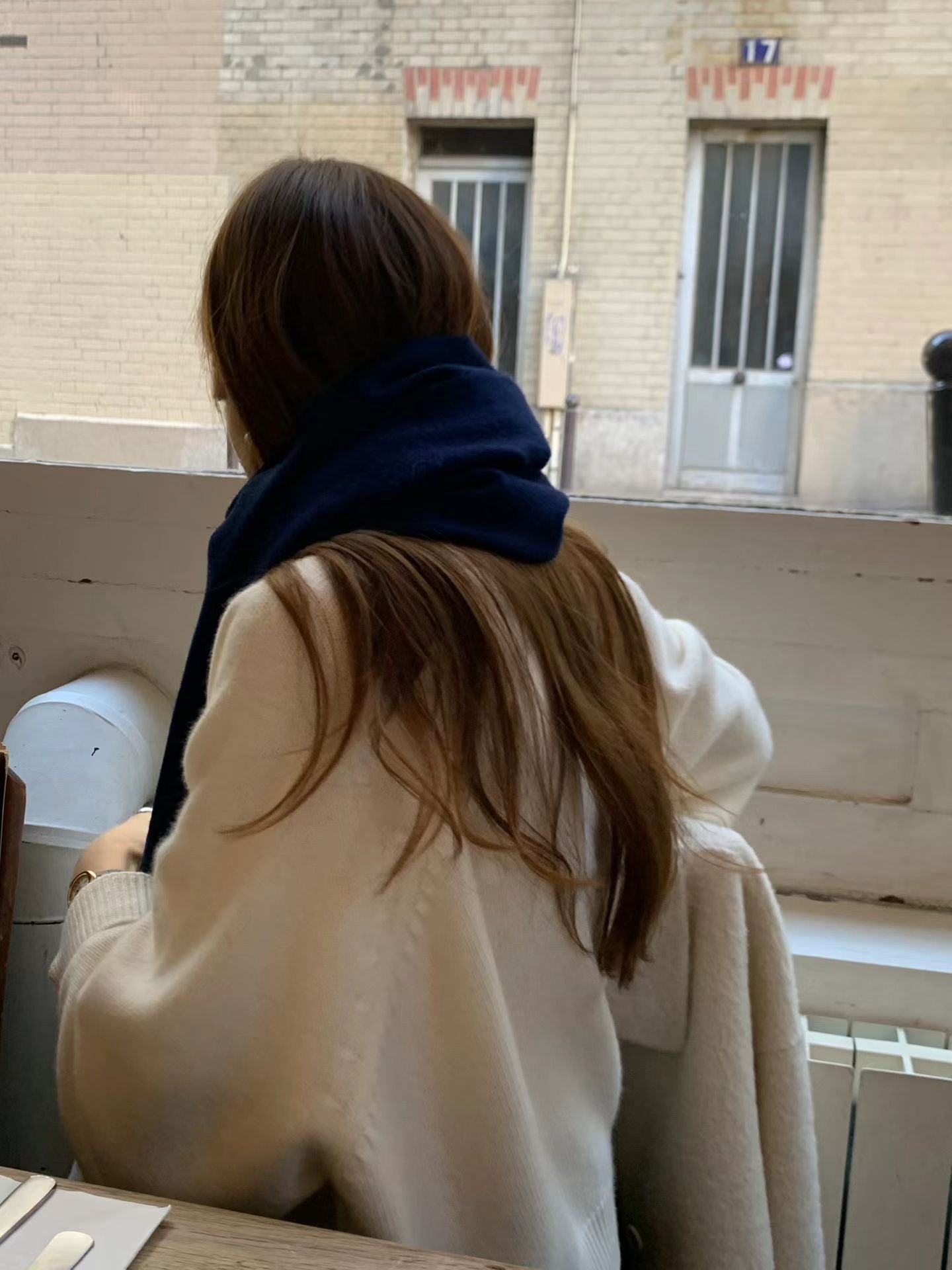 Ounce cash raglan turtleneck knit-3col