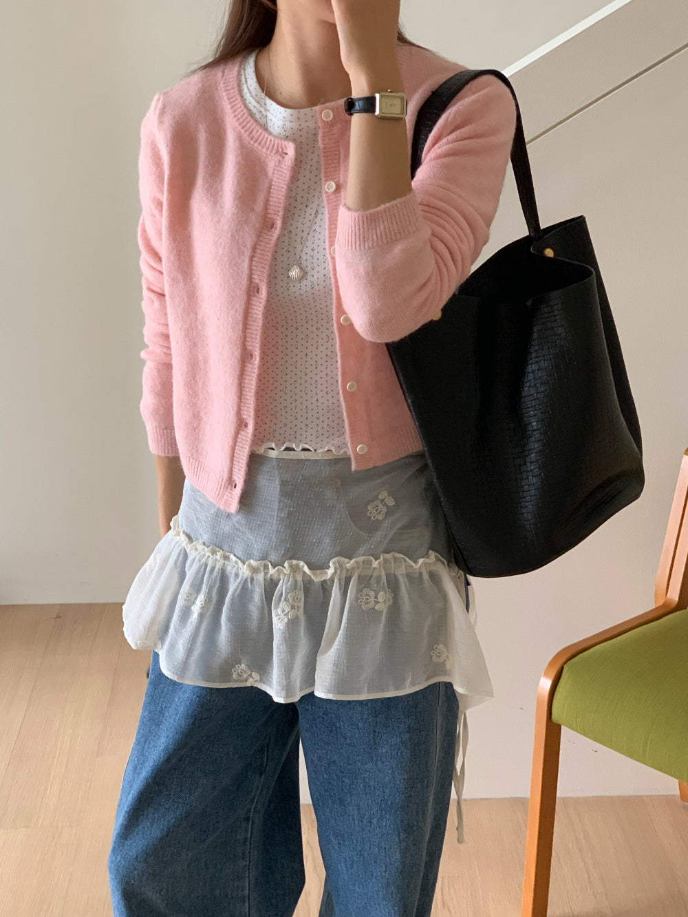 Youth cardigan-4col