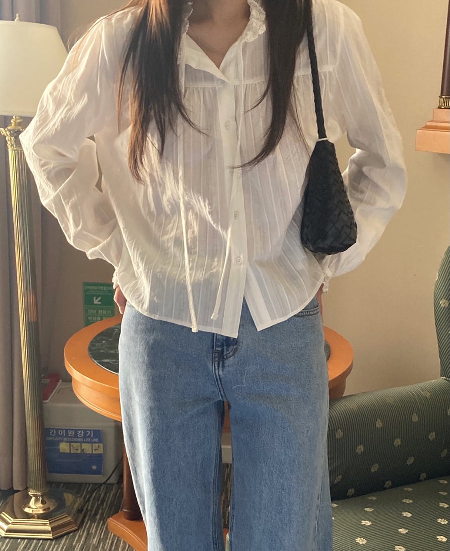 lauren lace blouse