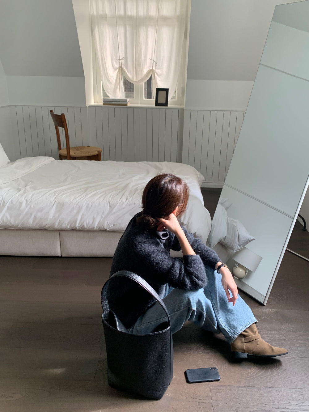 carrot cardigan-4col