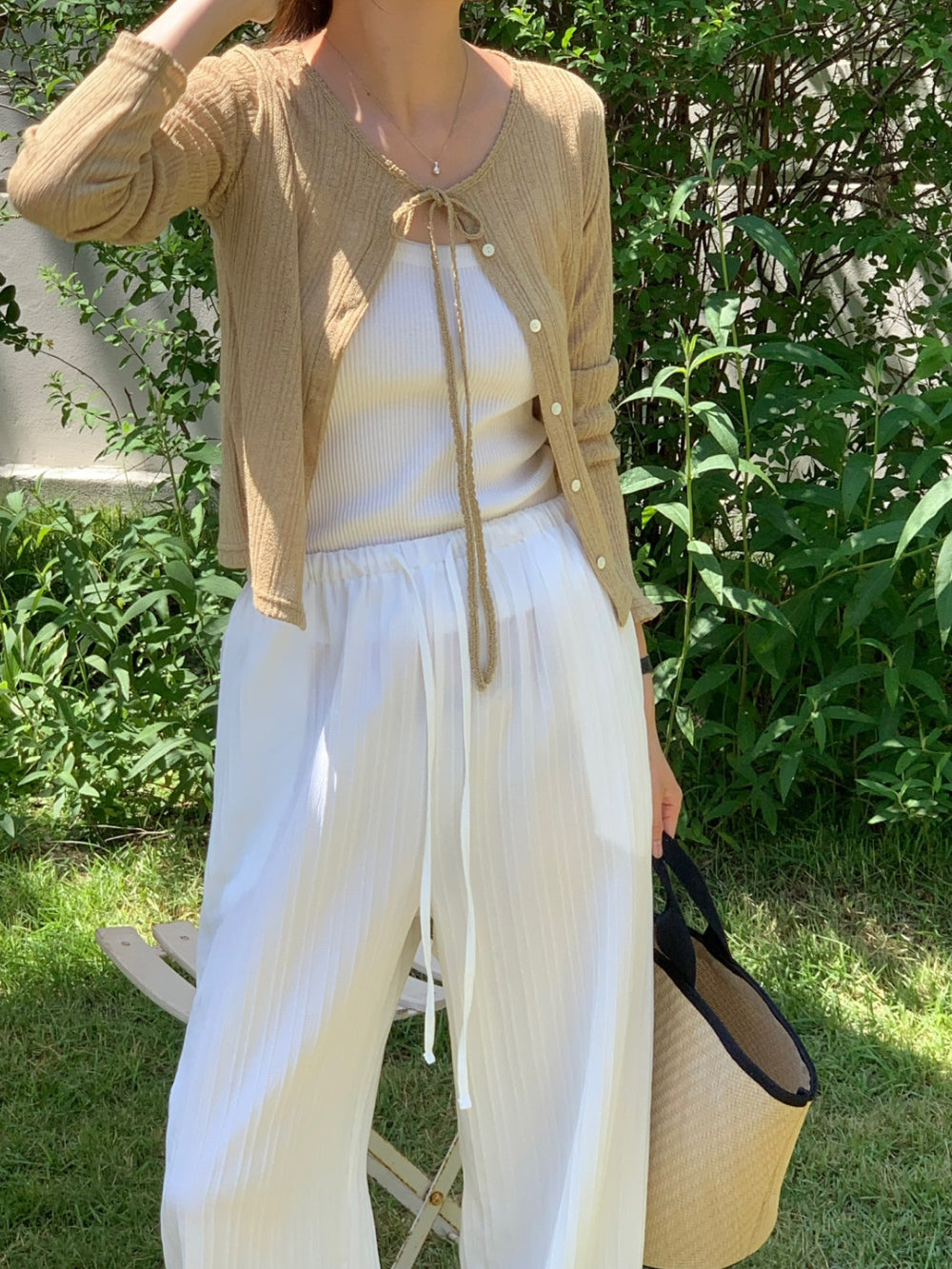 fuzzy cardigan-3col
