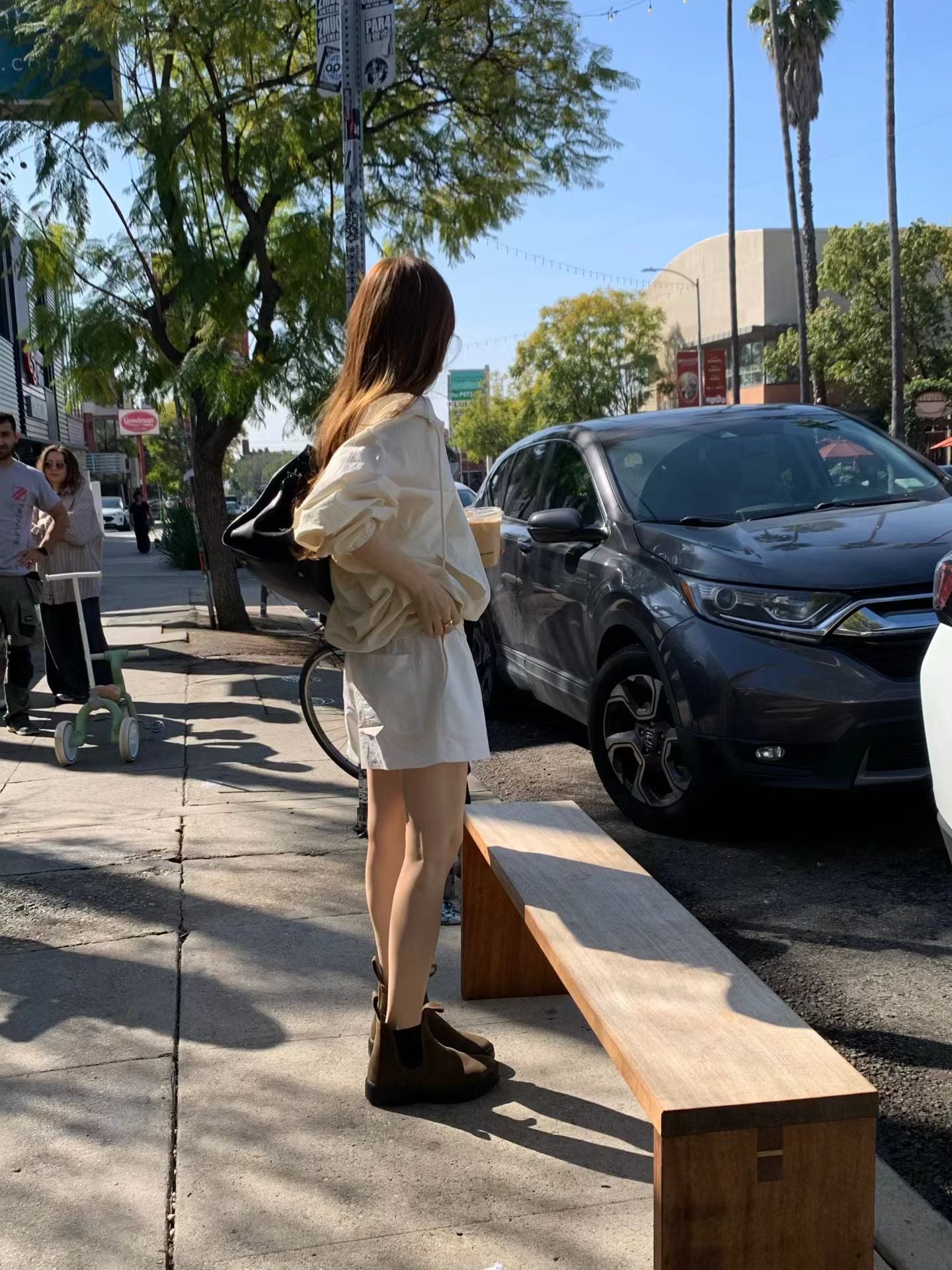 Ounce day hood anorak jumper-3col