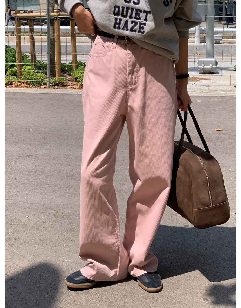 Tissue rib denim