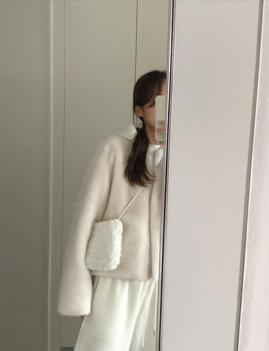 liter banny handmade fur bag