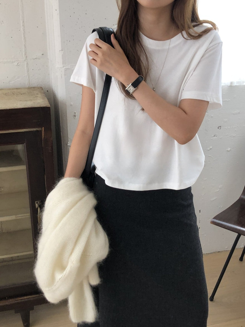 Brush cotton crop T-4col