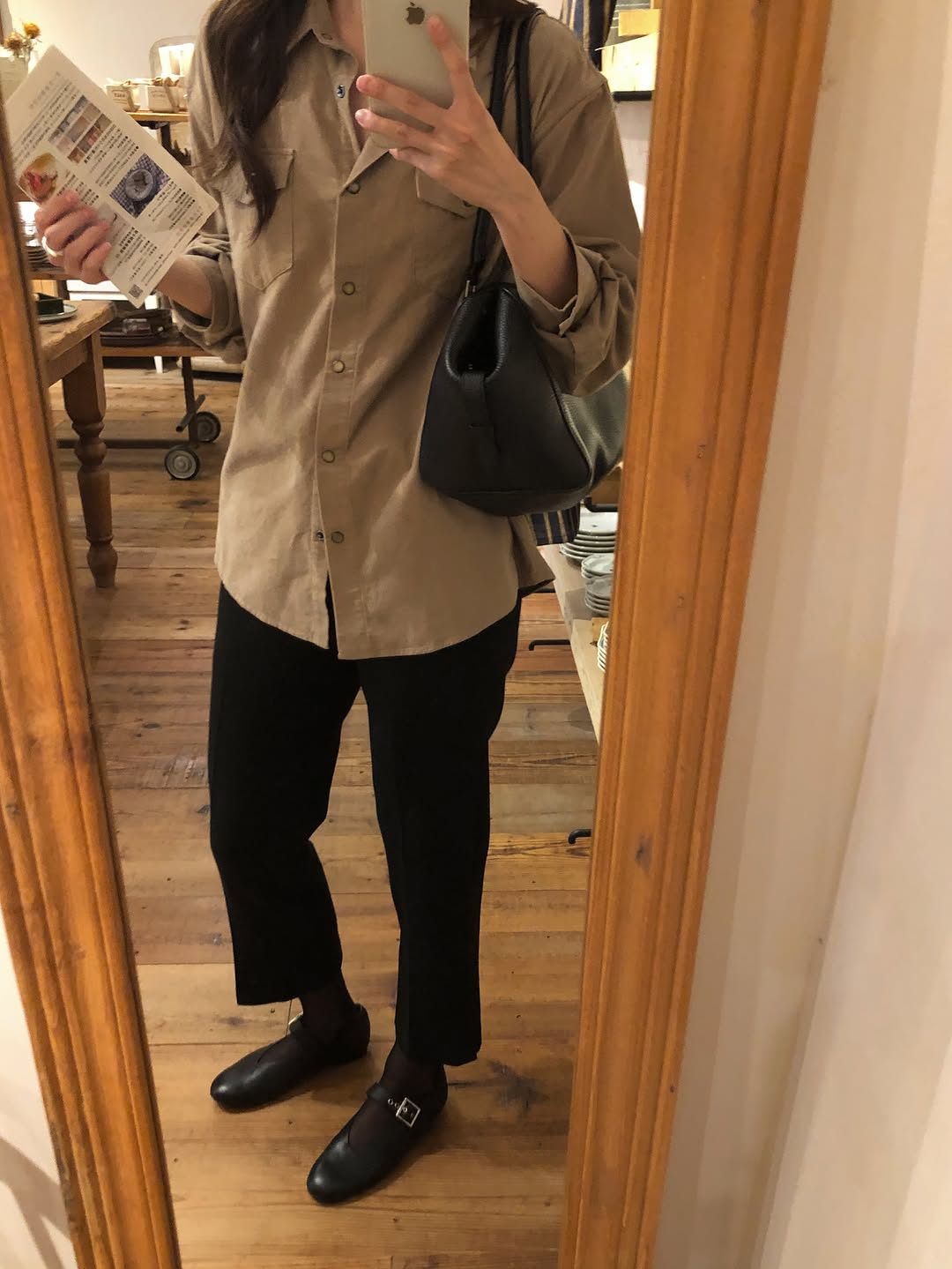 frey corduroy washed pocket shirt-3col