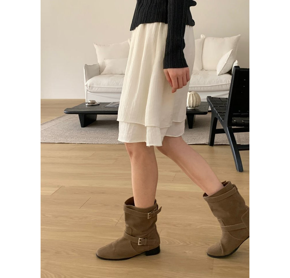 Yuzu skirt-2col