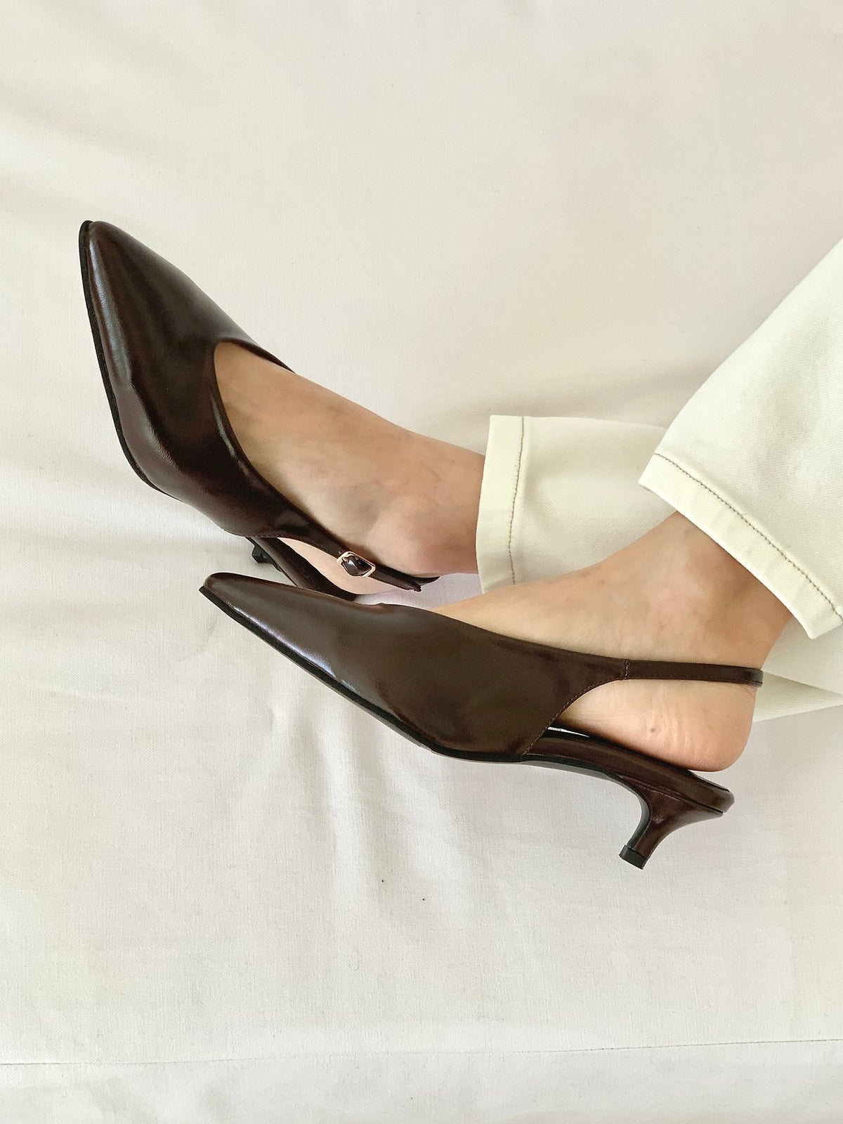 Milled-heeled slingbacks-2col
