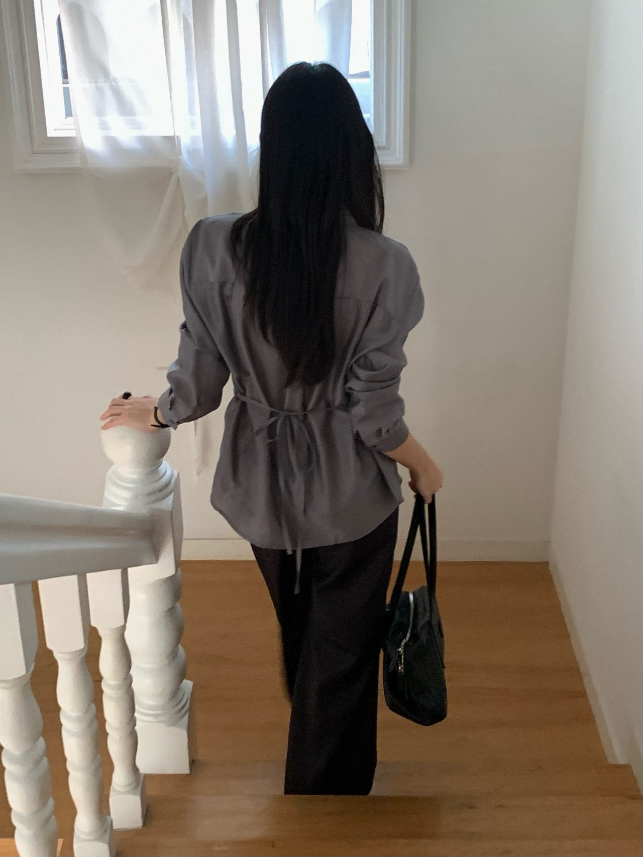Dear collar blouse-3col