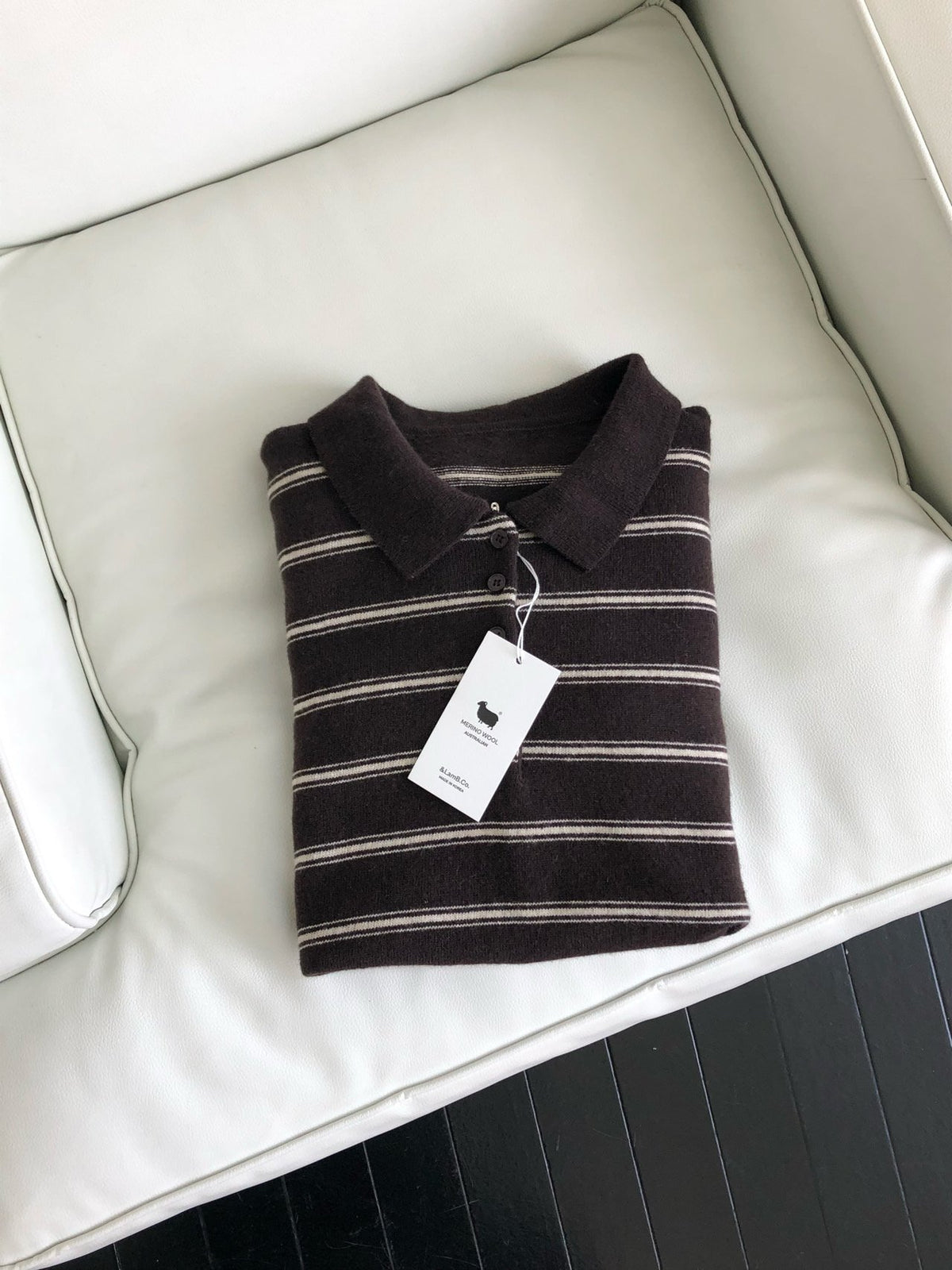 urban stripe knit-3col