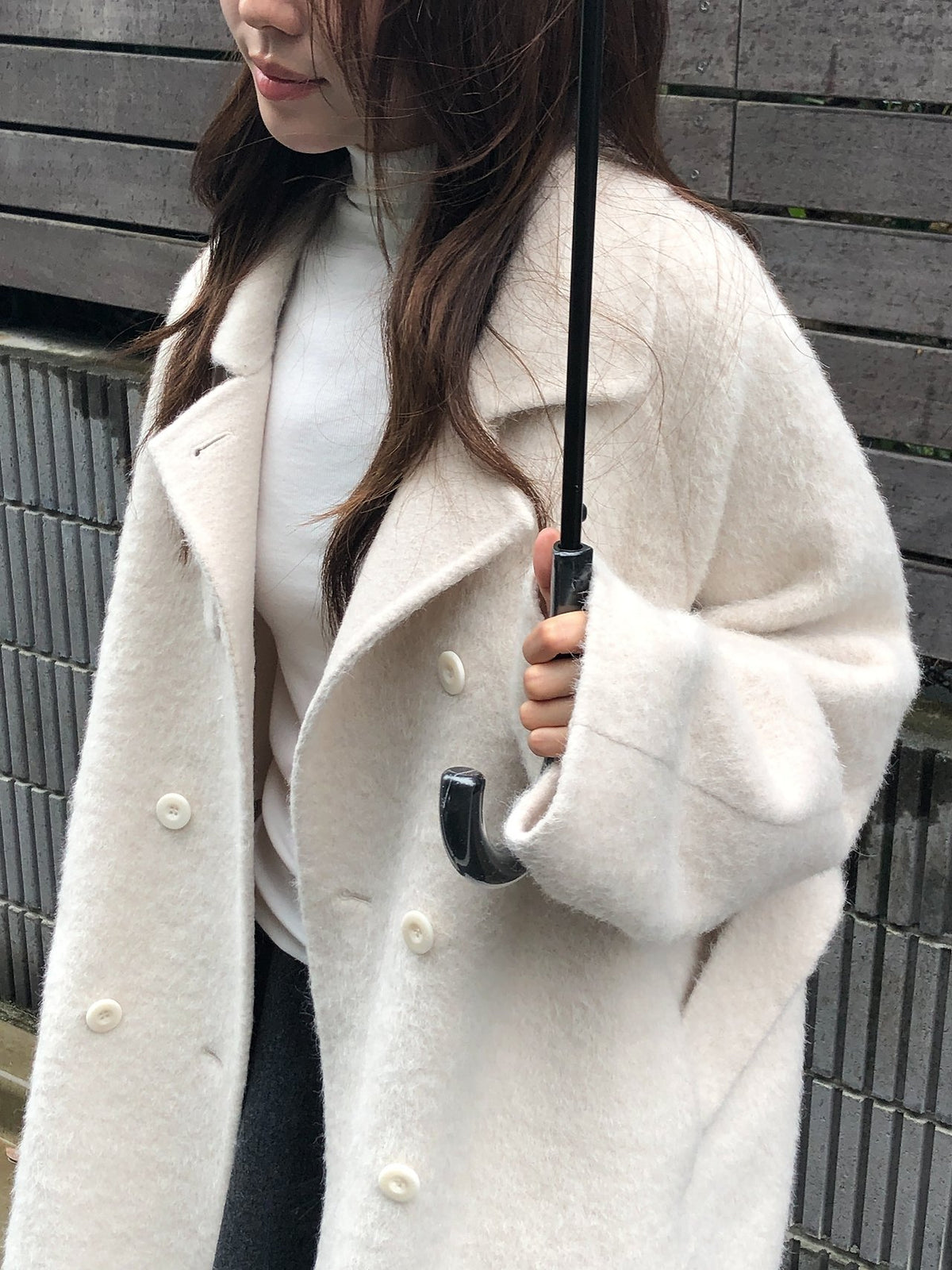 colette boucle handmade coat-2col