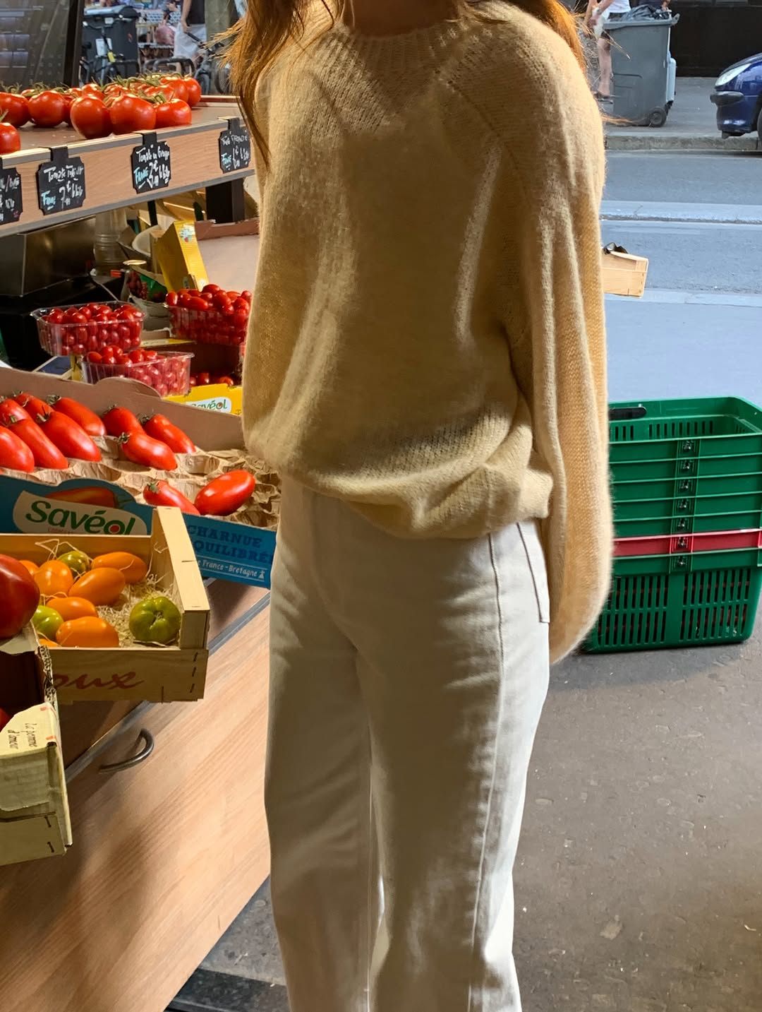 Row mohair balloon knit-2col