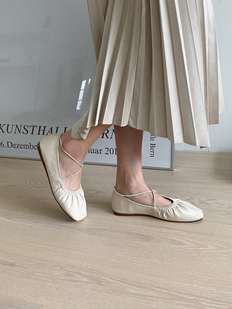 soft shirring flat
