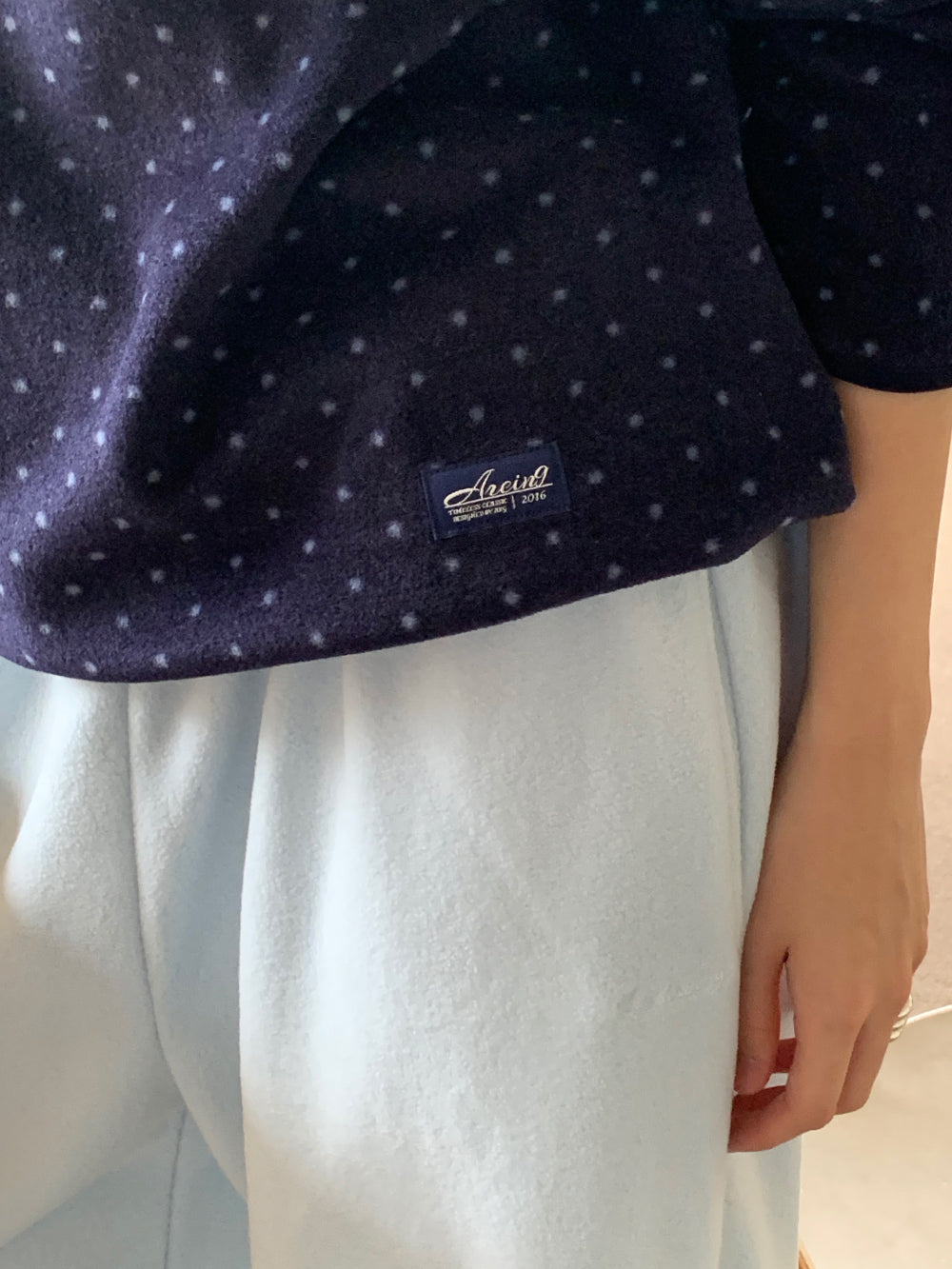 mix fleece pants-4col