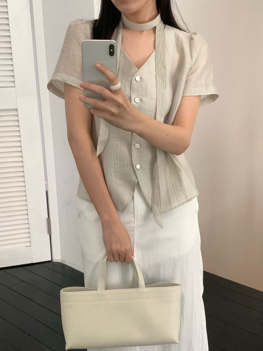 eden tie blouse-3col
