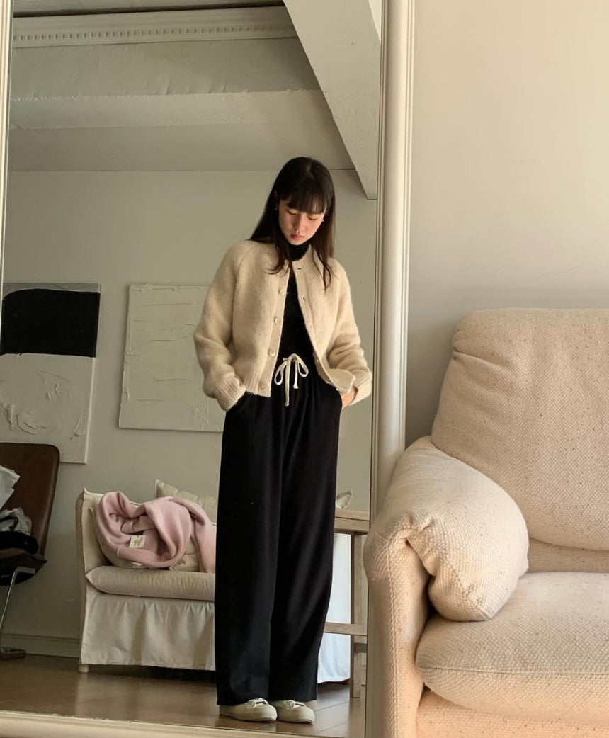 winter gimo Relaxed pants-4col