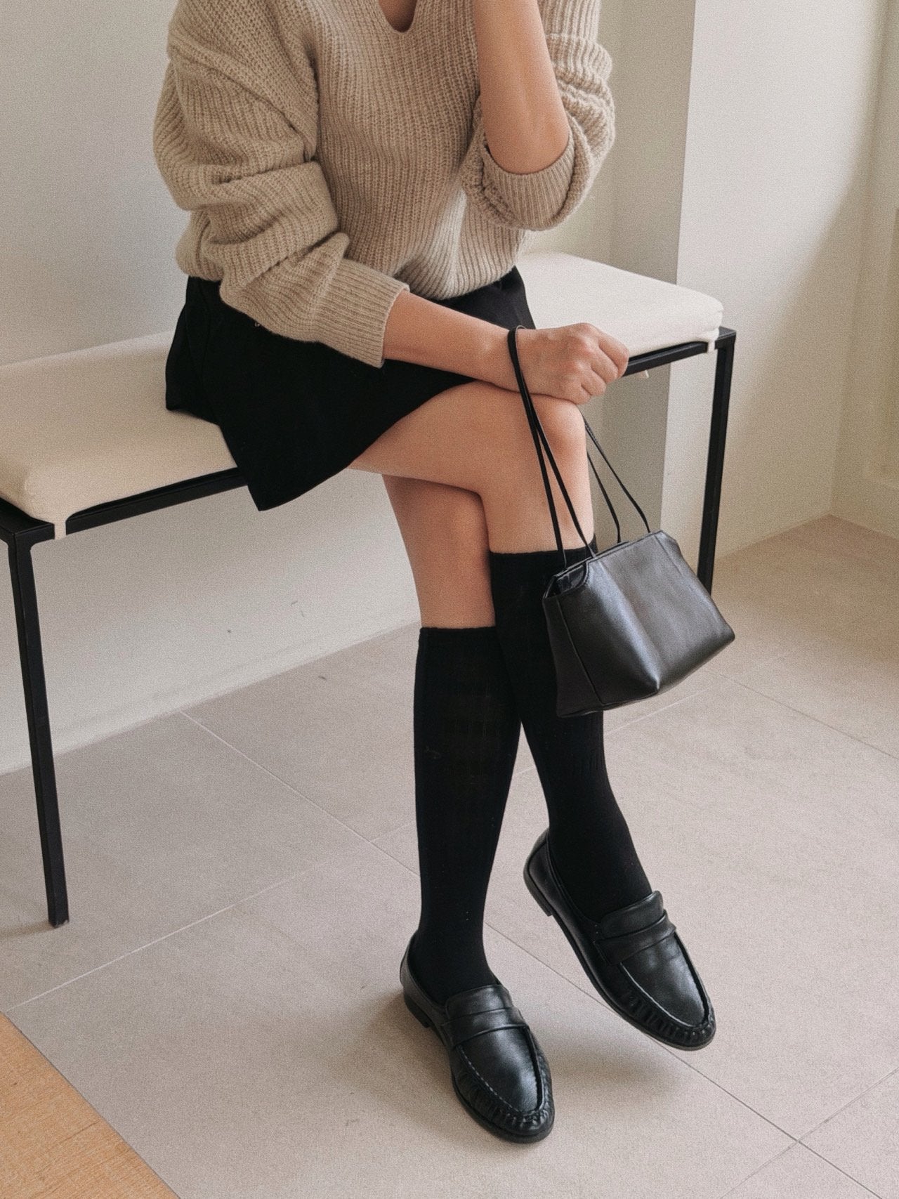 Classic Shirring Loafer