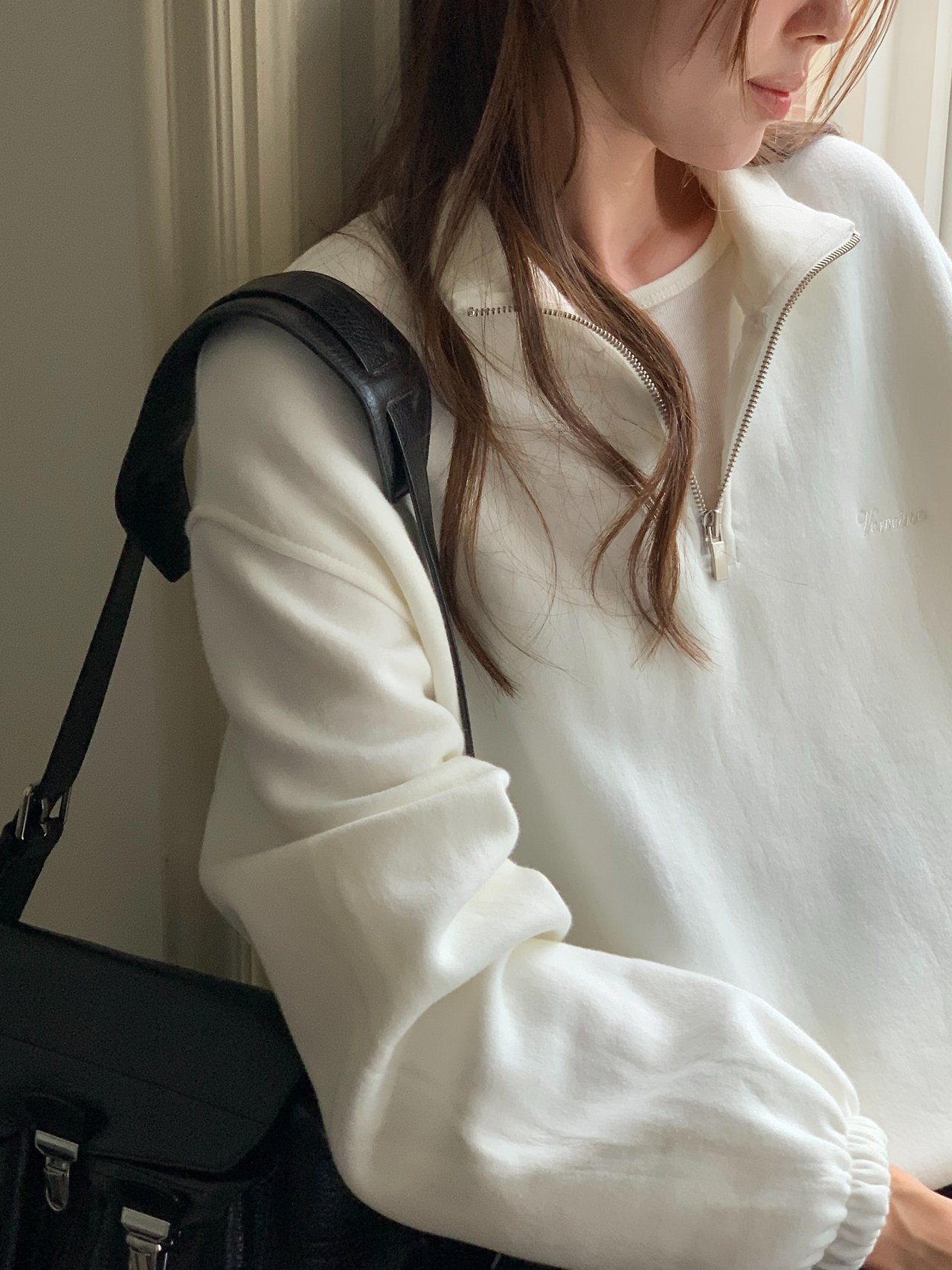 Rocher half zip-up MTM-2col