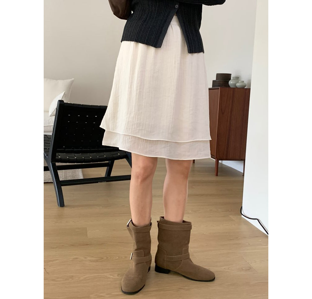 Yuzu skirt-2col