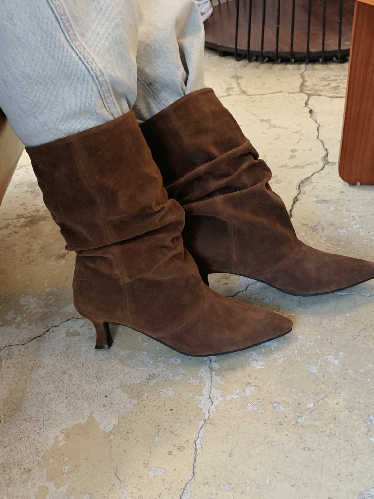 suede slouch boots-3col