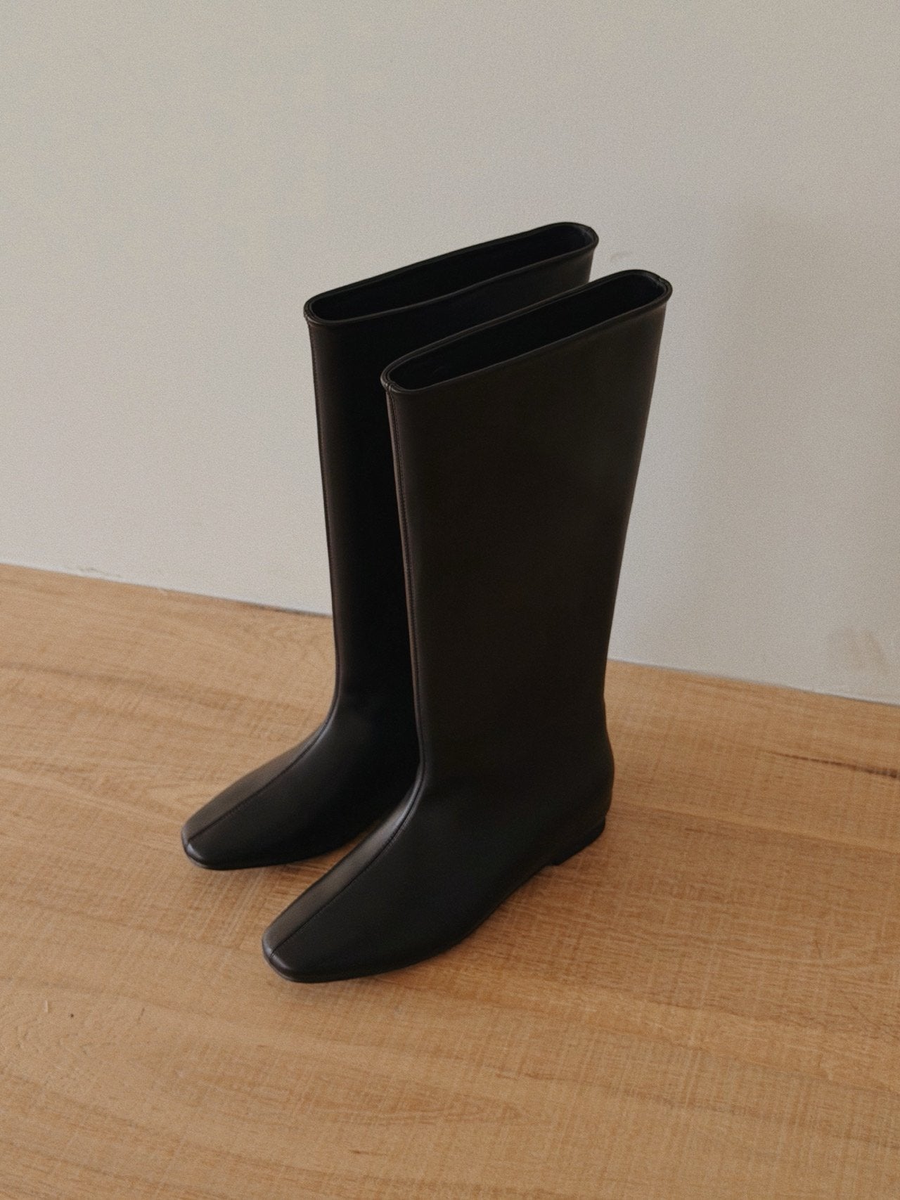 hidden wedge boots.