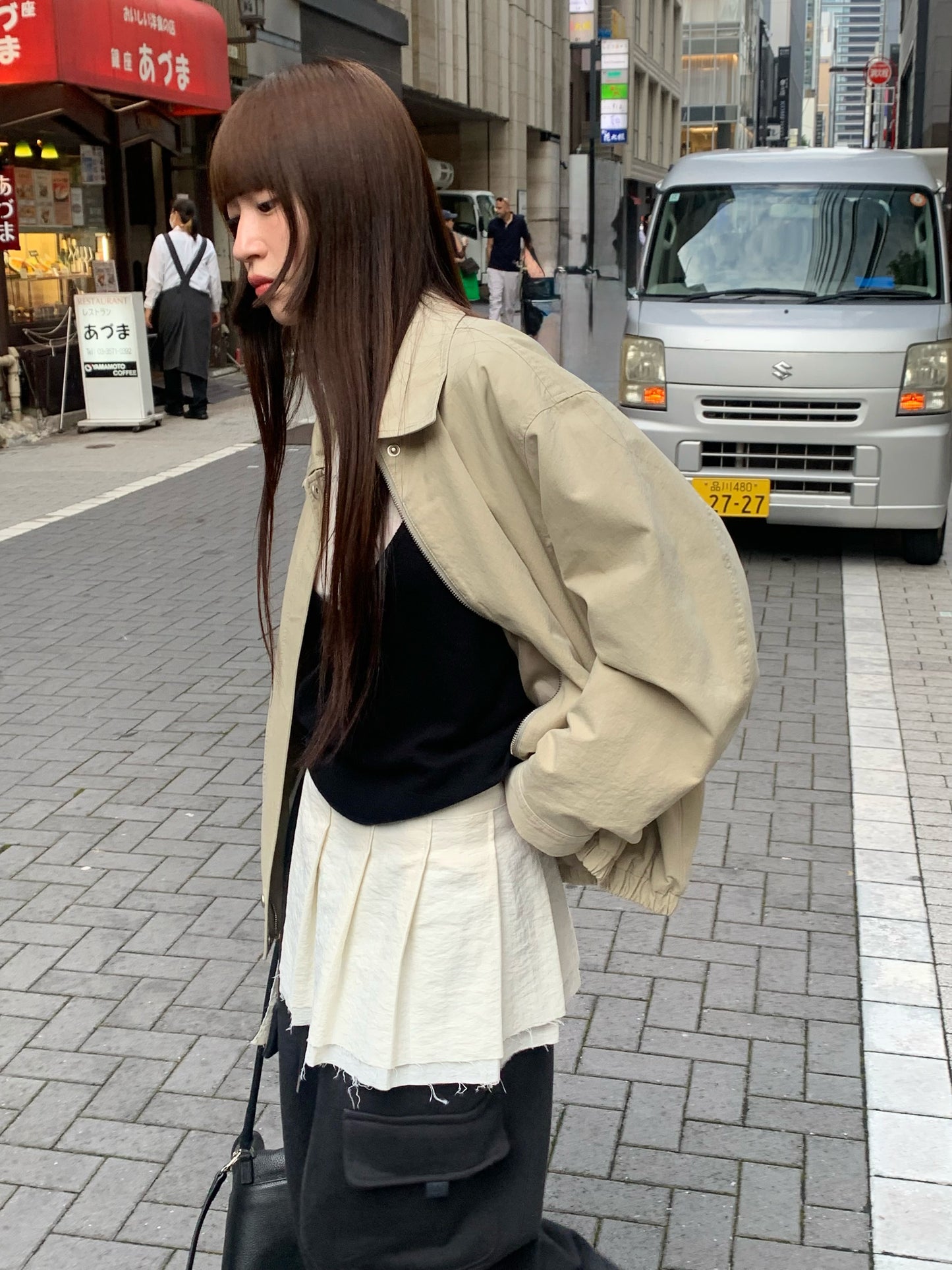 agne apron skirt-2col