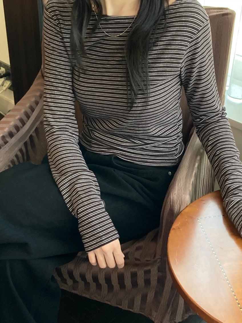 vine stripe t-3col