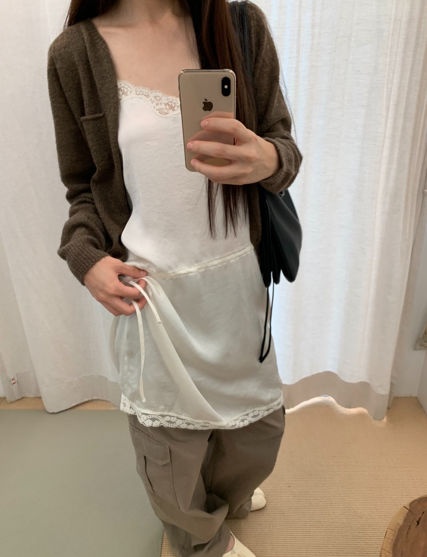 mulberry cardigan-4col