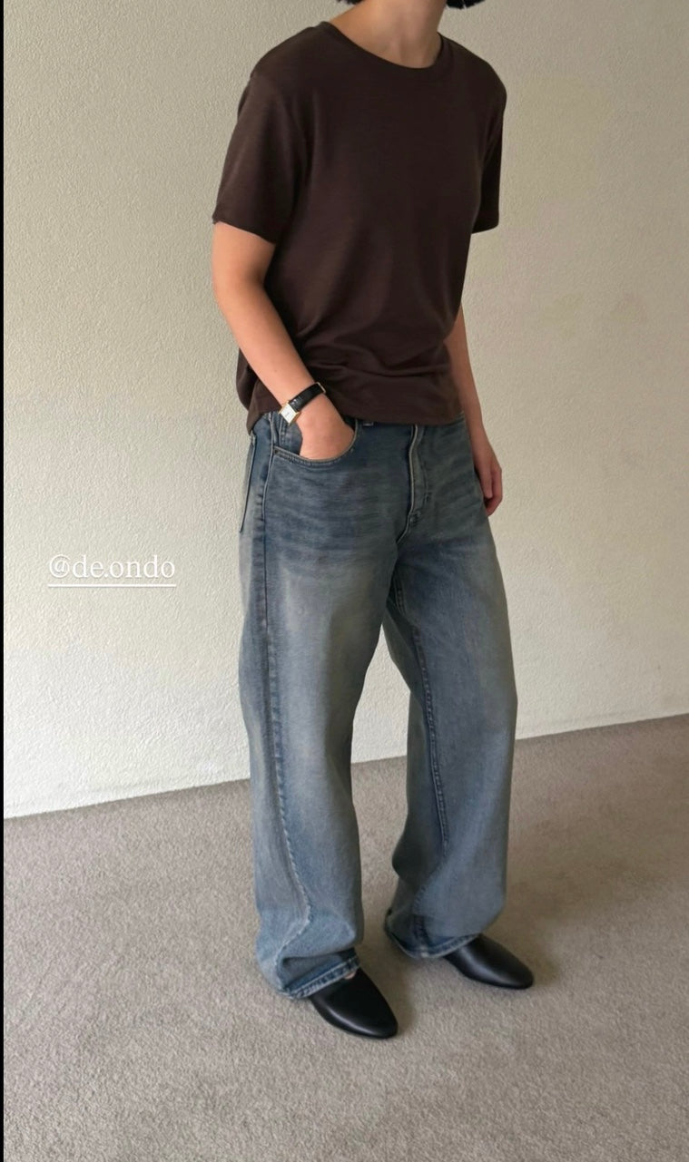 Deondo whisker wash usa denim