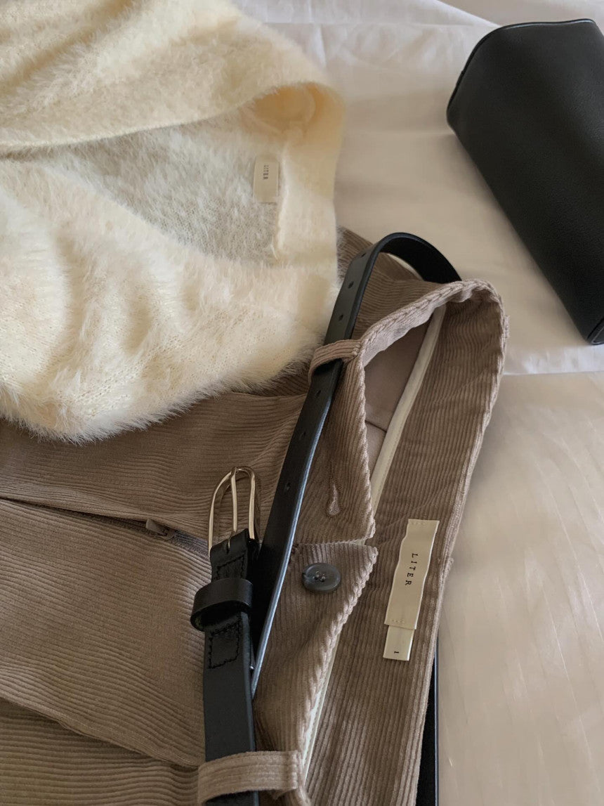 liter city corduroy pants-2col