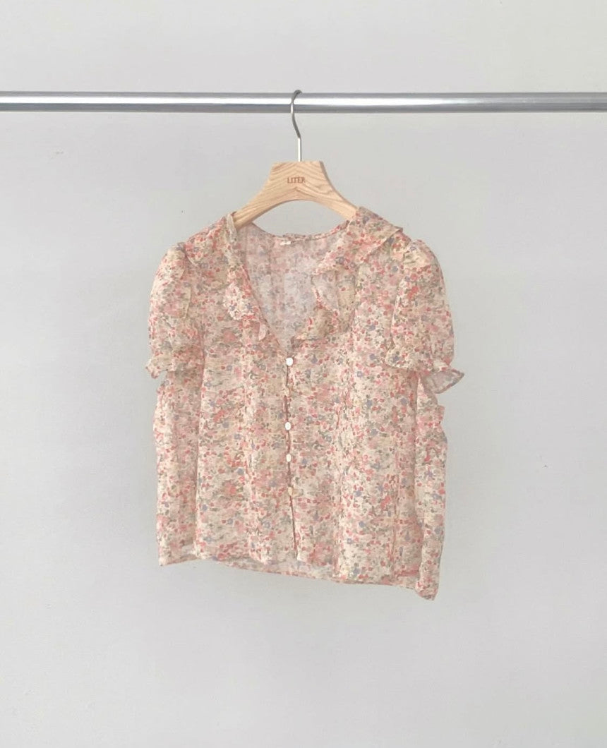 liter kiko flower blouse