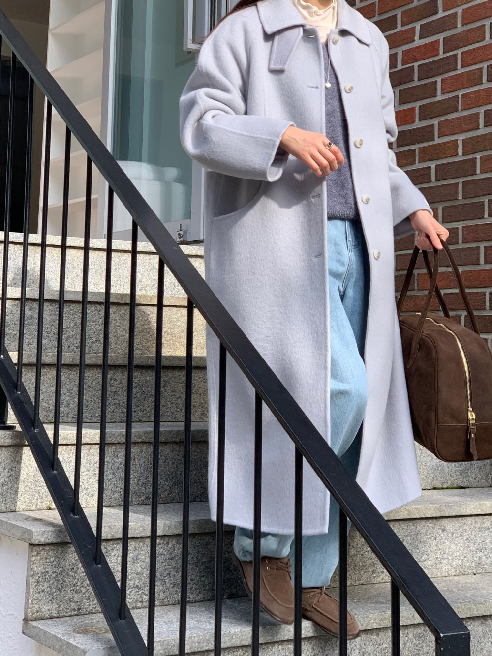 one mile long handmade coat-3col